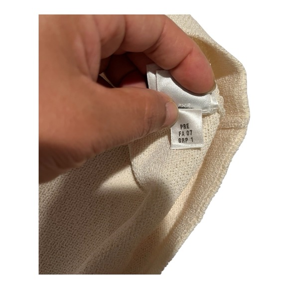 St. John Sport Santana Knit‎ Beige Color Tank Top Wool/ Rayon Blend Small - Picture 12 of 14